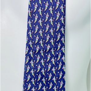 Boys Vineyard Vines Tie - Blue Lax